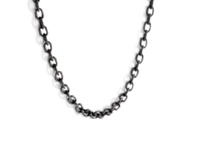 Ankerkette Edelstahl schwarz 1,3mm