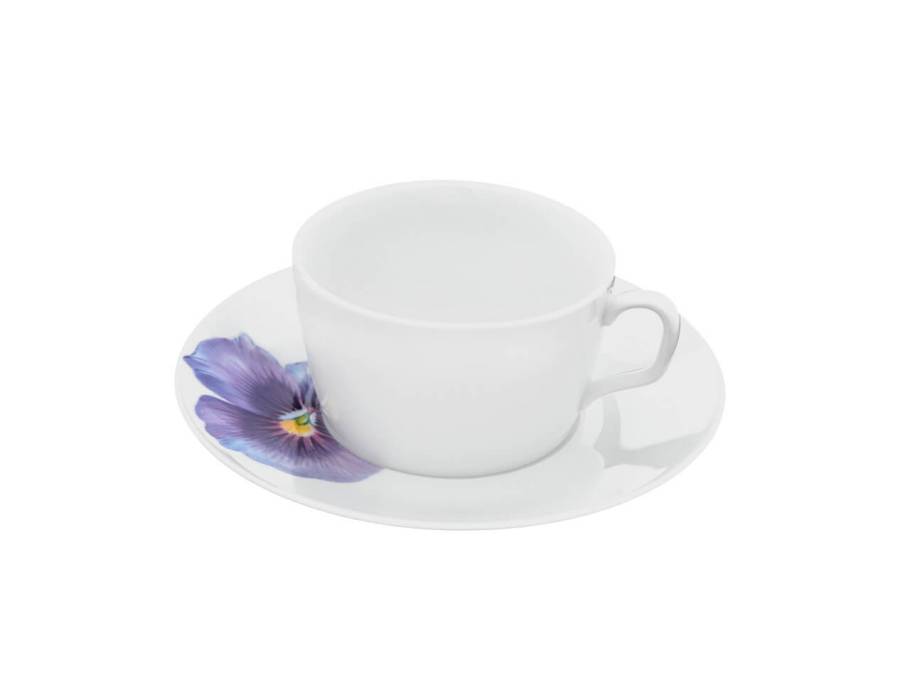  Giant Bloom Kaffeetasse "Stiefmütterchen"