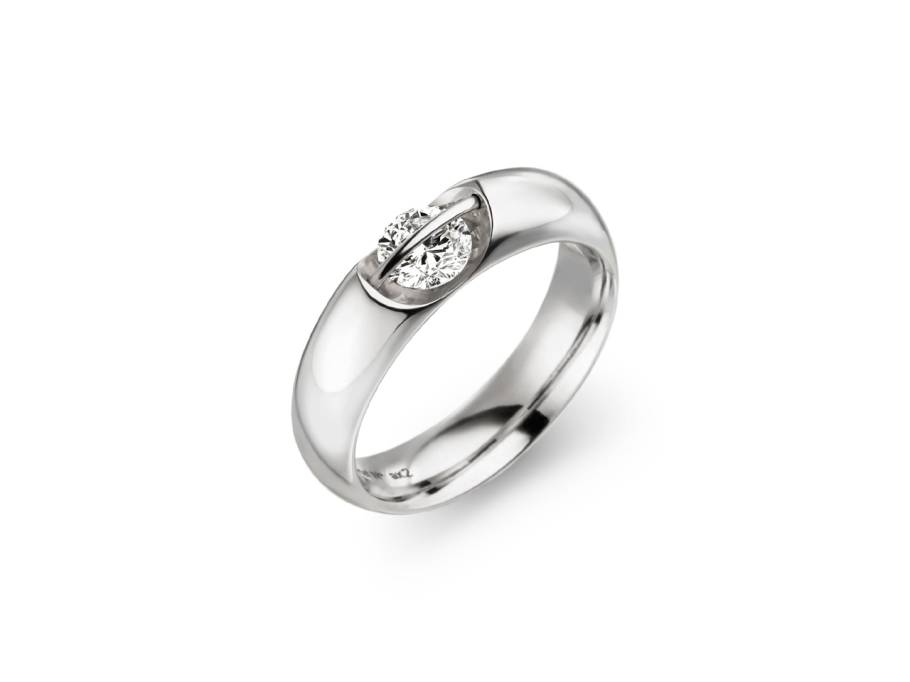 Liberte Arcana Damenring L1069  Weißgold Brillant 0,50 