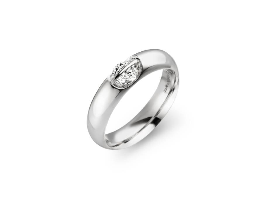 Liberte Arcana Damenring L1069   Weißgold Brillant 0,30 