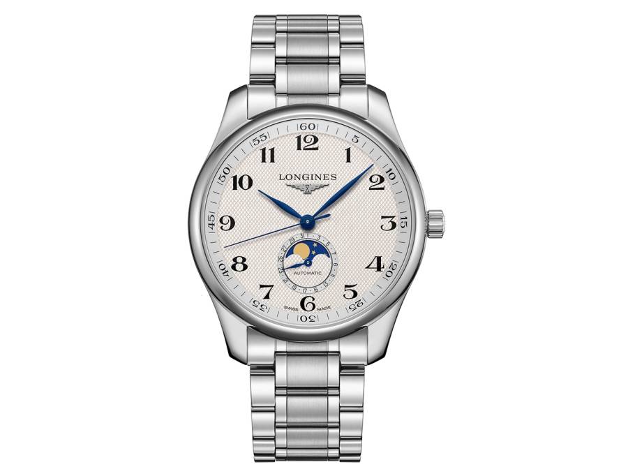 Master Collection Automatik 42 mm  Edelstahl silber arabisch Edelstahlband