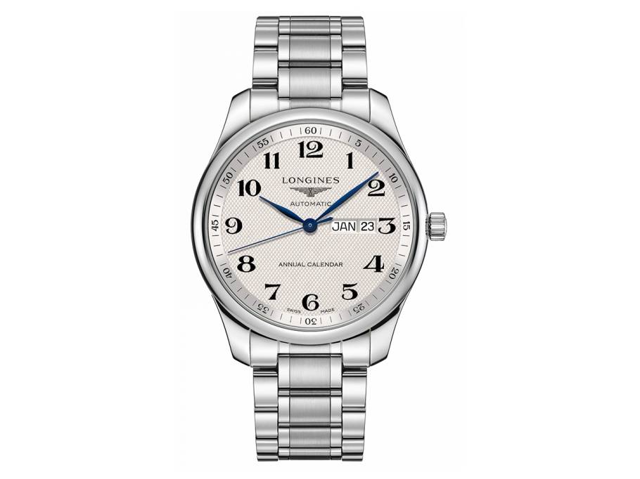 Master Collection Automatik 42 mm  Edelstahl silber  arabisch Edelstahlband