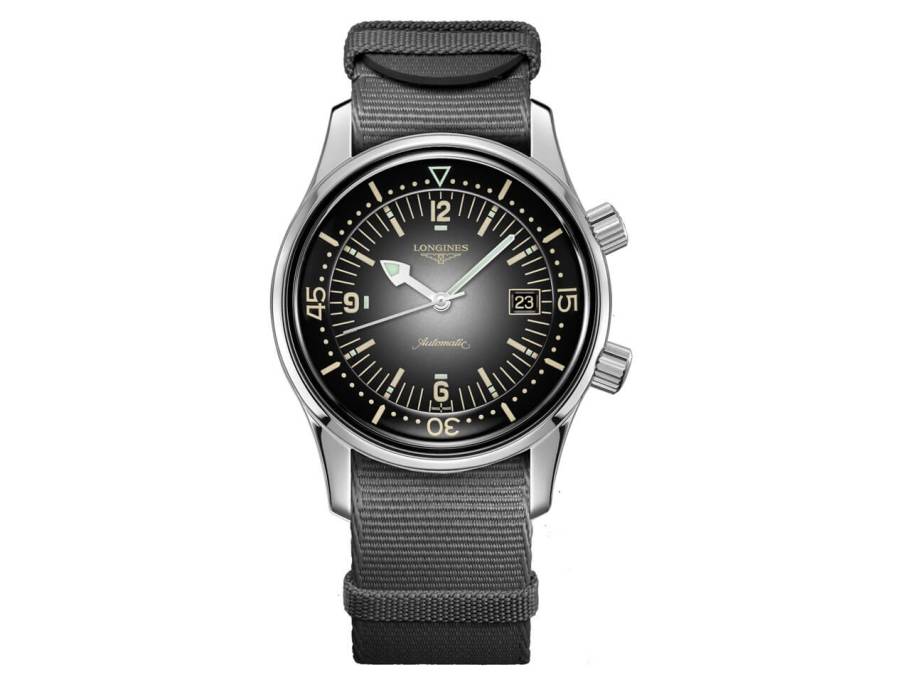 Heritage Legend Diver Automatik Textilband grau