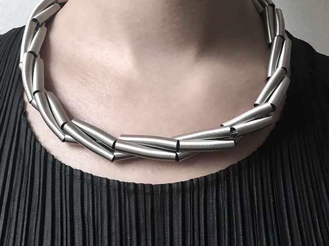 Tem Collier Edelstahl 