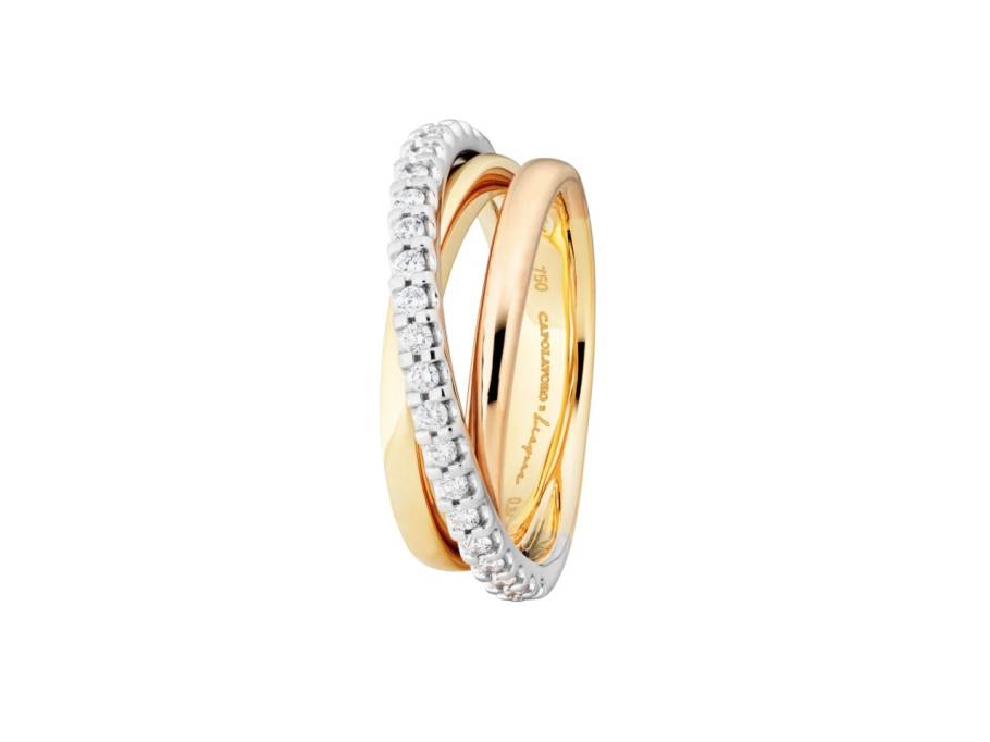 Magnifico Ring Roségold Gelbgold Weißgold mit Brillanten