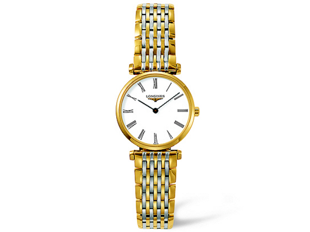 Longines La Grande Classique Damenuhr XS goldfarben römisch