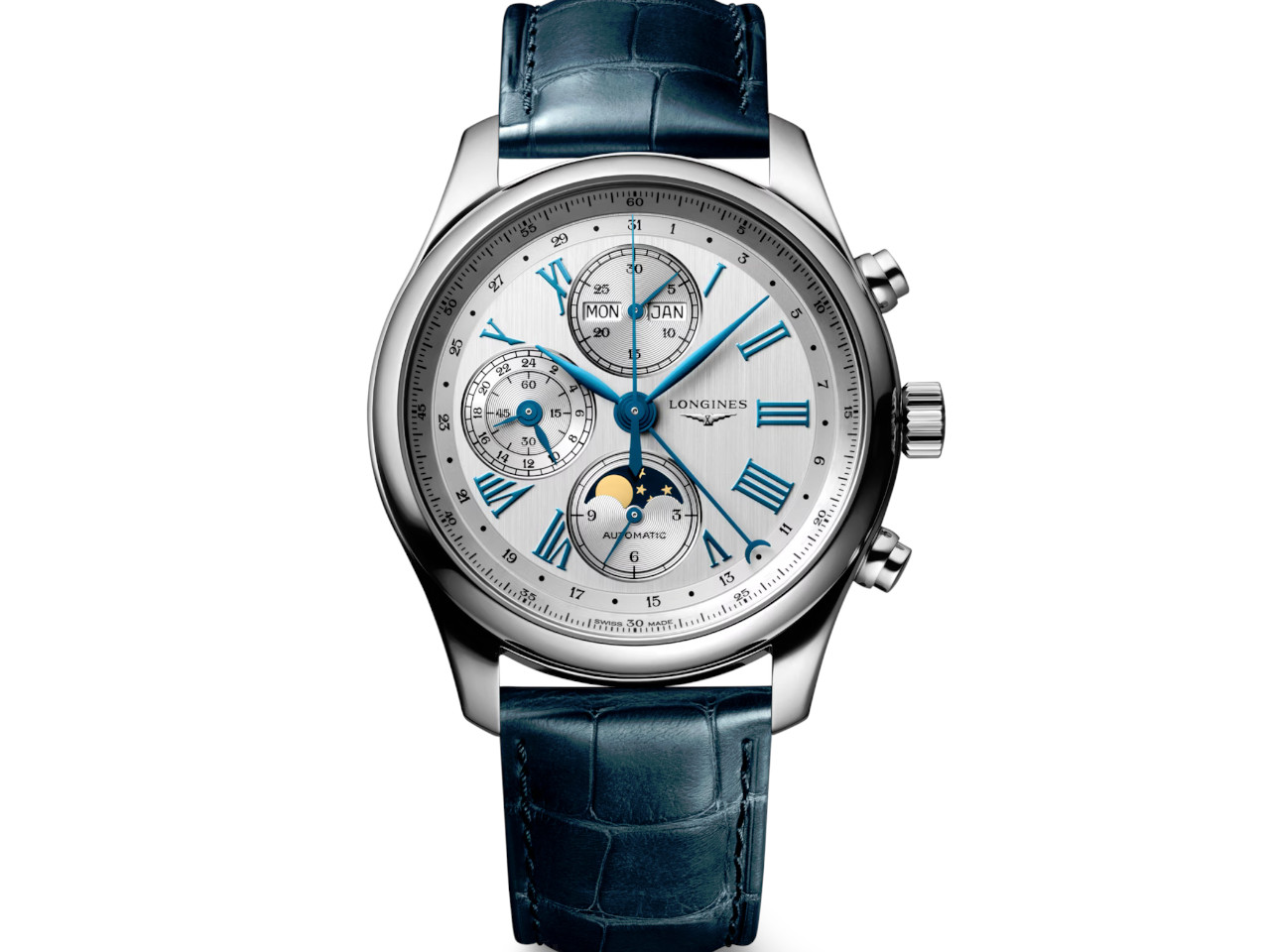 Longines Master Collection Chronograph Automatik Edelstahl 40mm