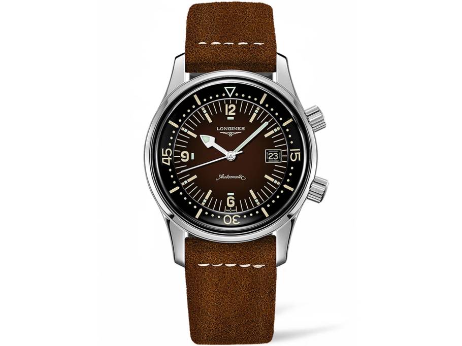   Heritage Legend Diver Automatik Lederband braun