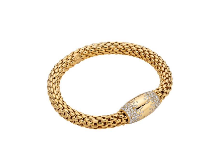  Love Nest Flex'It Armband Gelbgold 1 Schmuckelement Brillanten 2,35ct M flexibel