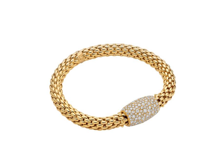  Love Nest Flex'It Armband Gelbgold 1 Schmuckelement Brillanten 3,93ct M flexibel