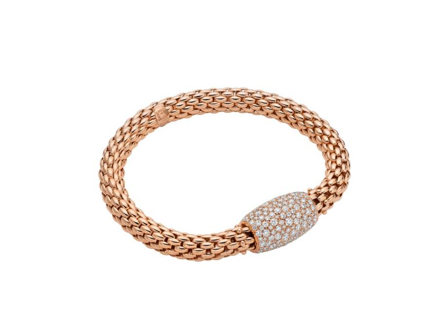  Love Nest Flex'It Armband Roségold 1 Schmuckelement Brillanten 3,93ct M flexibel
