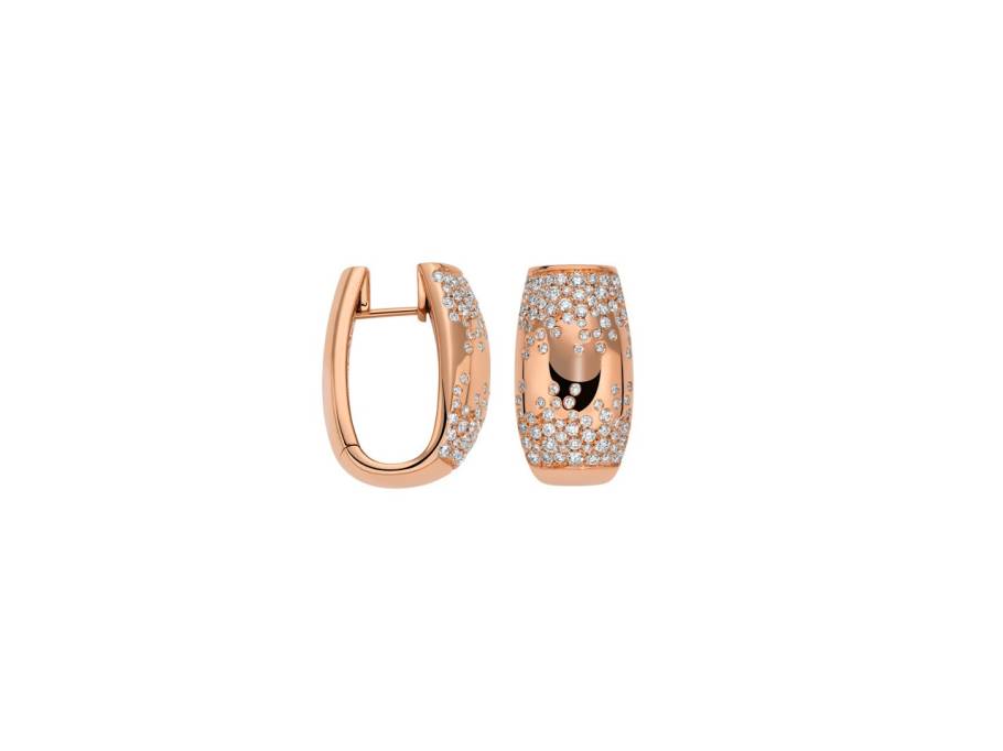  Love Nest Flex'It Creolen Roségold 1 Schmuckelement Brillanten 1,43ct M flexibel