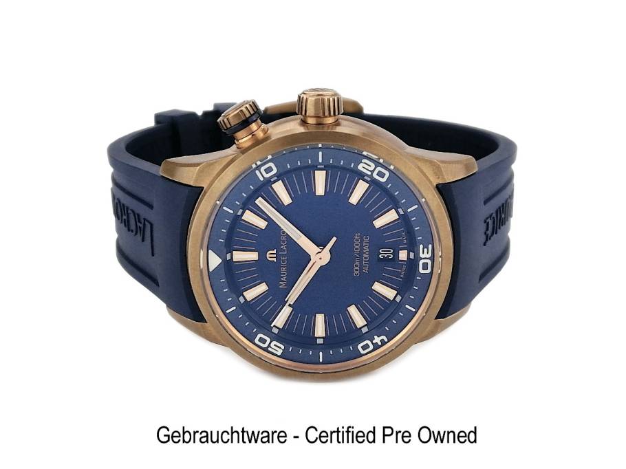 Pontos S Diver Limited Edition Automatik Bronze dunkelblau PT6248-BRZ0B-430-4 Full Set Occasion