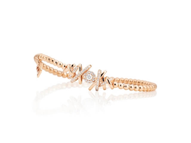 Magnifico  Armband Roségold mit Brillanten pavé