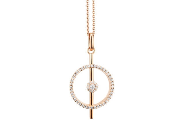 Magnifico  Anhänger Kranz Roségold mit Brillanten