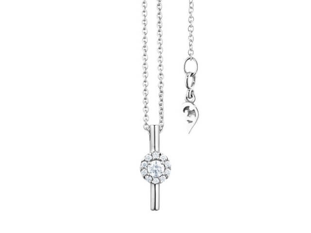 Magnifico  Collier Weißgold mit Brillanten
