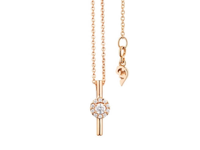 Magnifico  Collier Roségold mit Brillanten