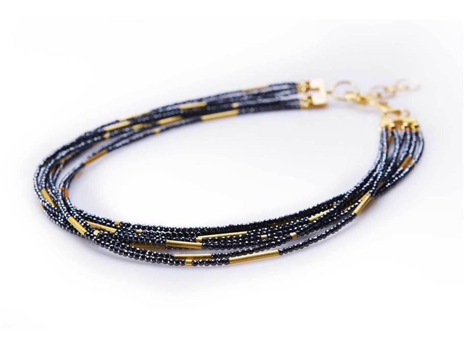  KRN Collier Silber Hämatit