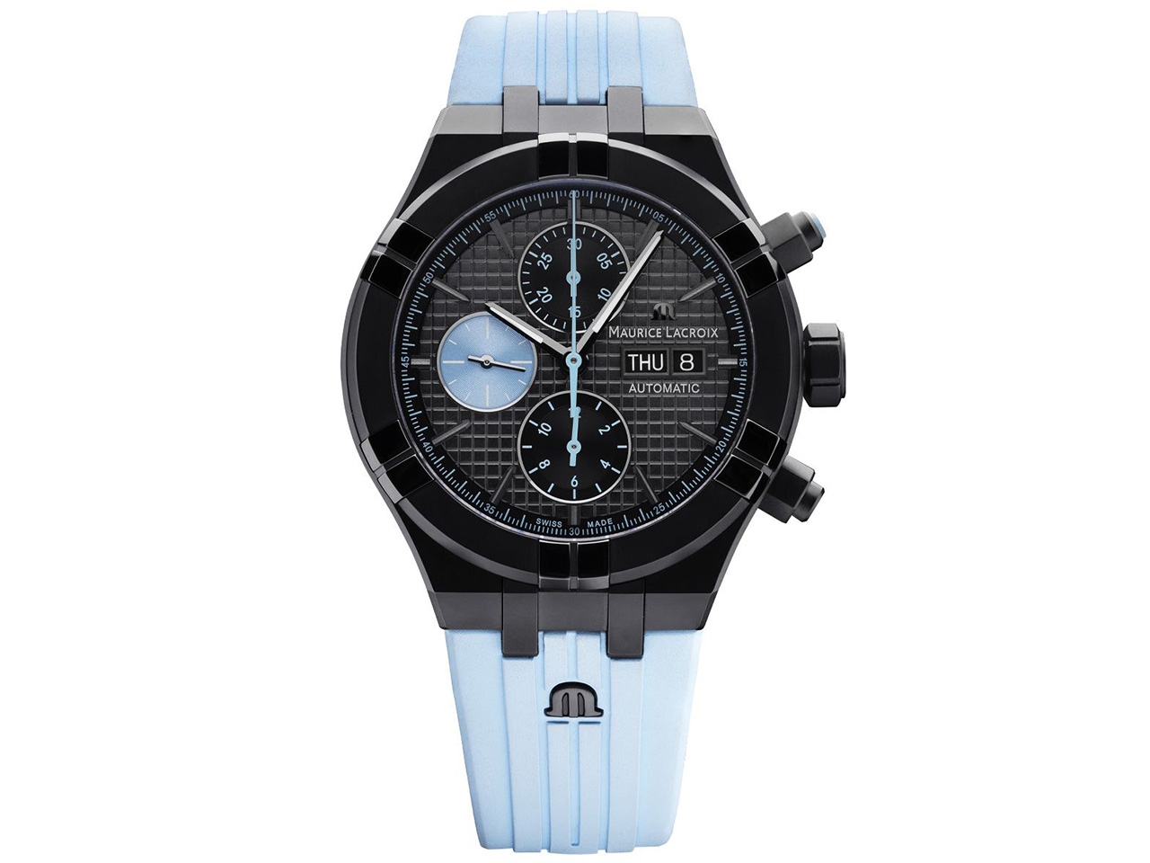 blaues Chronograph Lacroix kaufen Aikon Zifferblatt Edition schwarzes Sprint Limited Kautschukband Maurice