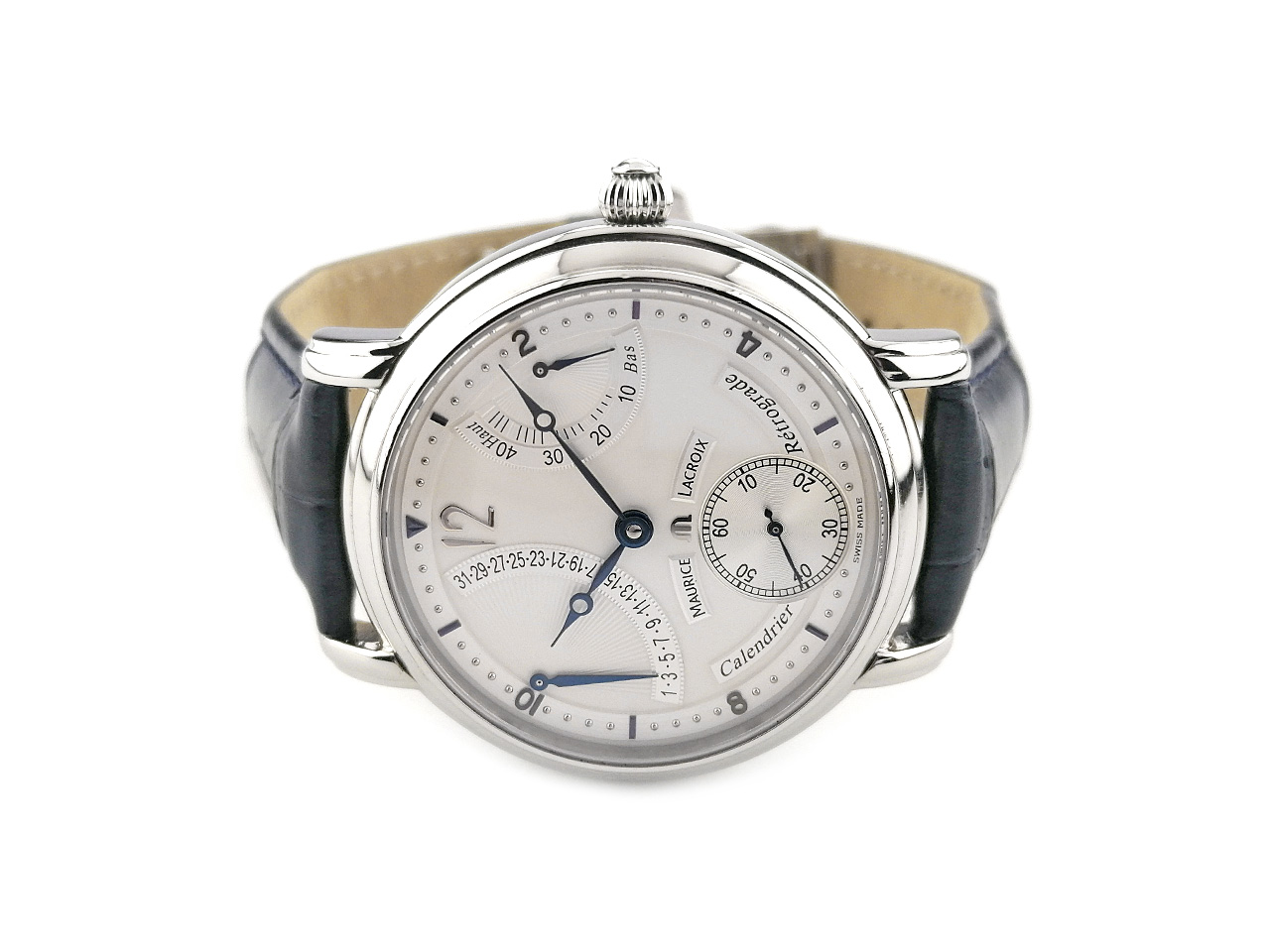 Maurice Lacroix Masterpiece Calendrier Retrograde Handaufzug  