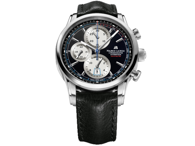 Maurice Lacroix Pontos Chronographe Retro schwarz kaufen