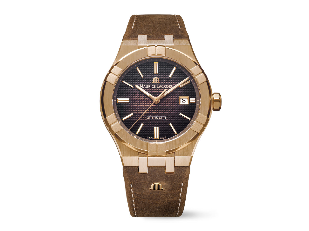 Maurice Lacroix Aikon Automatik Bronze nmit braunem