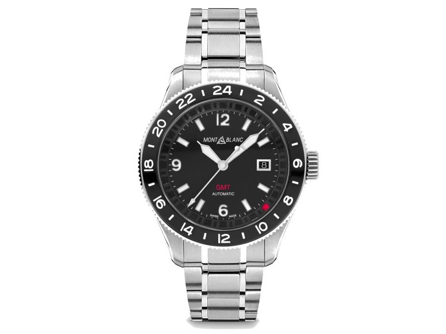  1858 GMT schwarz Edelstahlband
