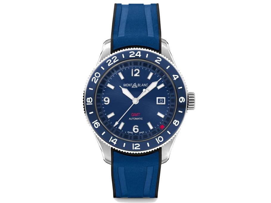  1858 GMT blau Kautschukband