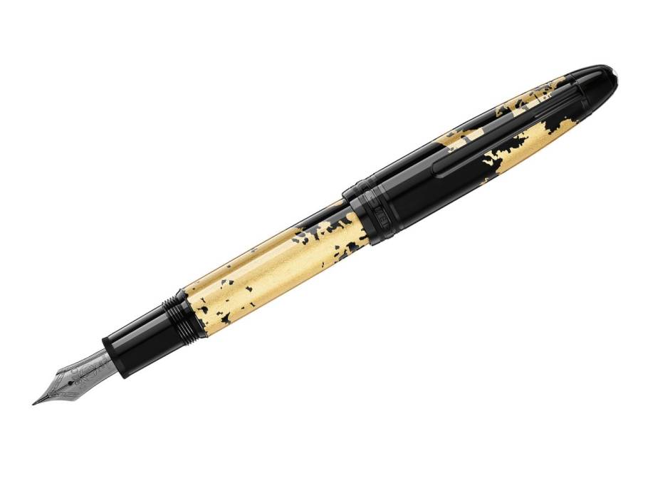 Meisterstück Solitaire Calligraphy Gold Leaf Füllfederhalter