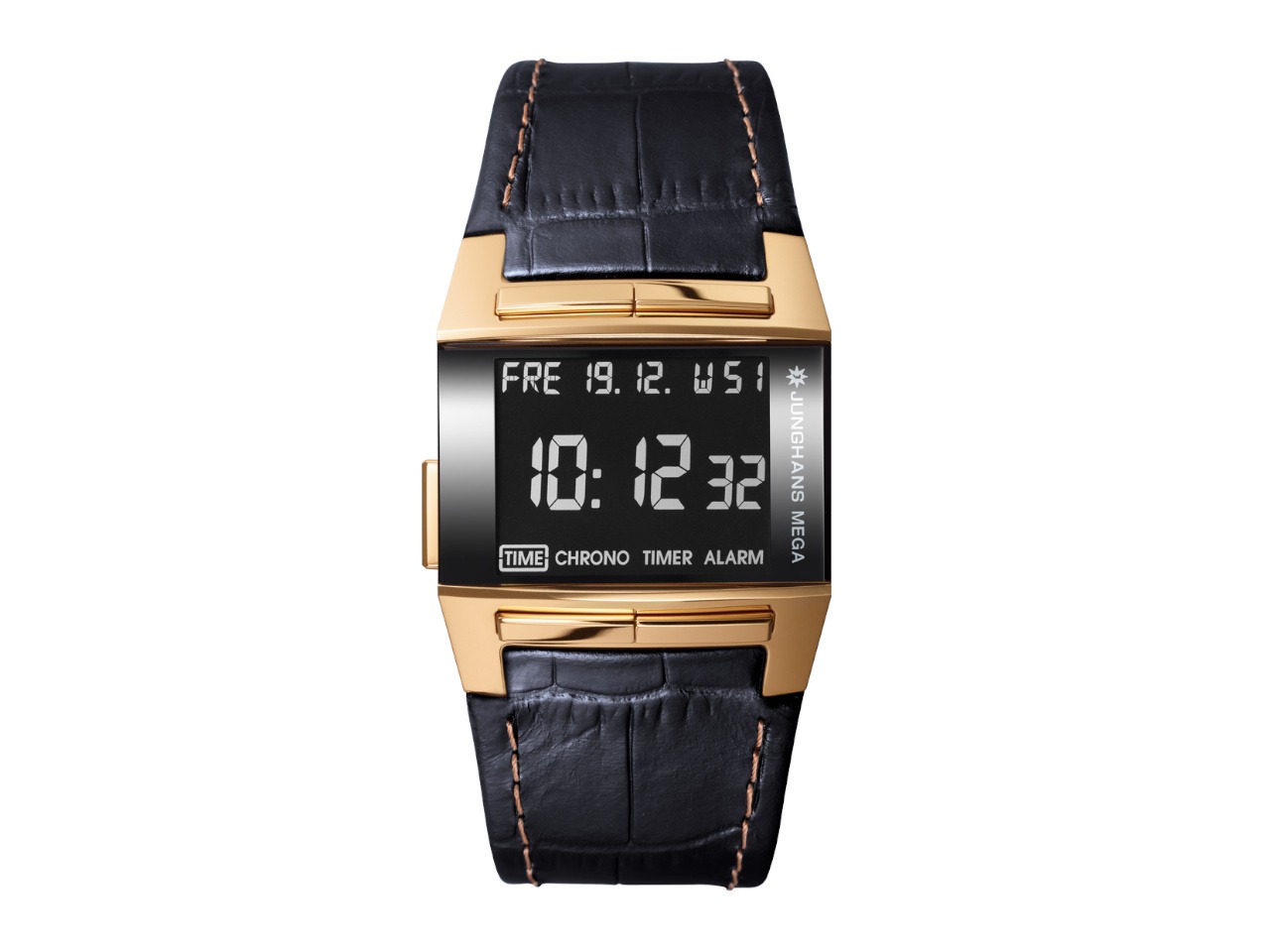 Mega Funkuhr Uhr Junghans Mega Radio Controlled Funk Uhren Herren