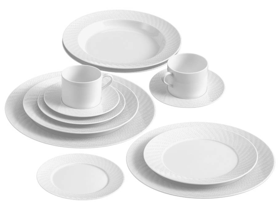  Starter-Set N°41 Wellenspiel Relief weiß