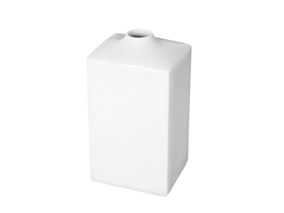 Vase Cosmopolitan rechteckig 15,5cm weiß