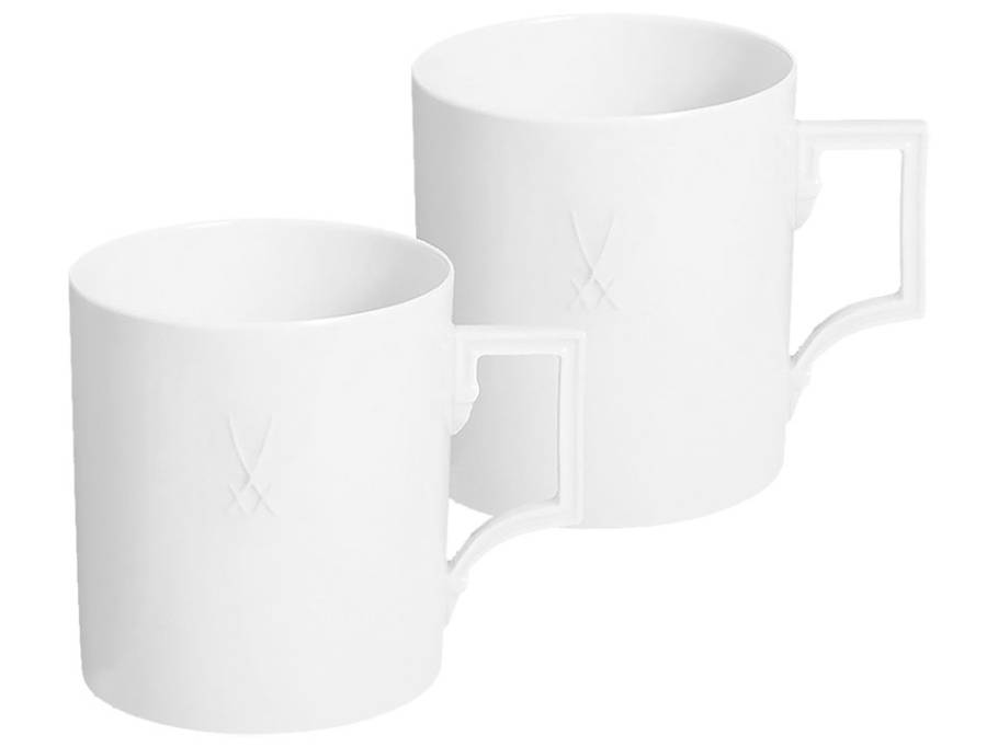 MUG Collection Henkelbecher Set "Schwerter weiß"