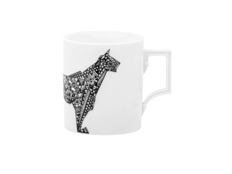 X BOSS Big Five Henkelbecher "Leopard"