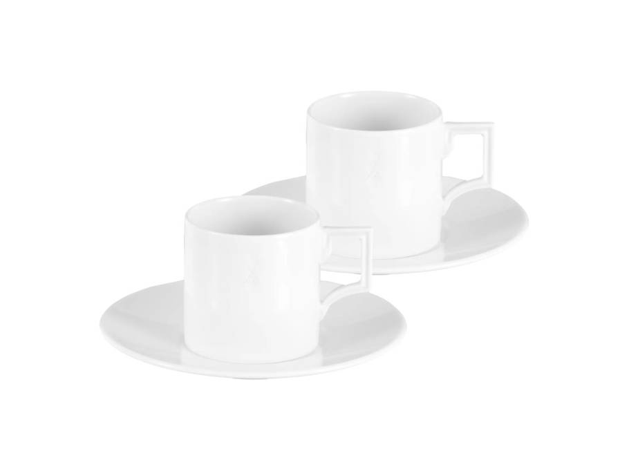 Espresso-Set Espresso dell'Arte weiß Form Berlin