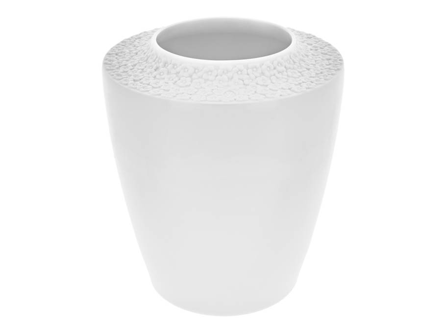 Vase Royal Blossom Biskuit weiß 19,5 cm