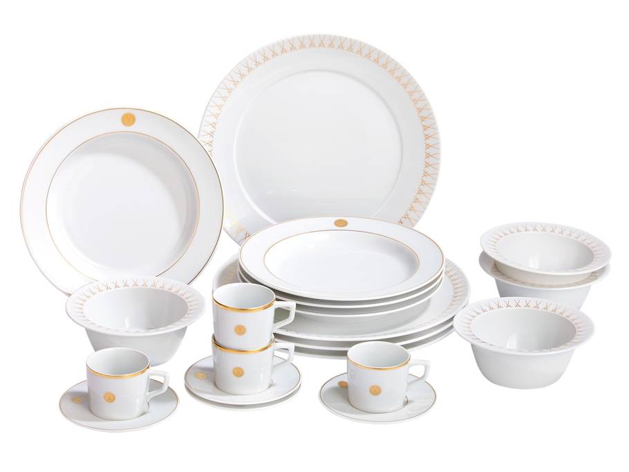 Speise-Set N°41 Swords weiß