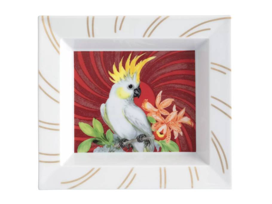 Vide-Poche Collection "Pink Cockatoo" groß