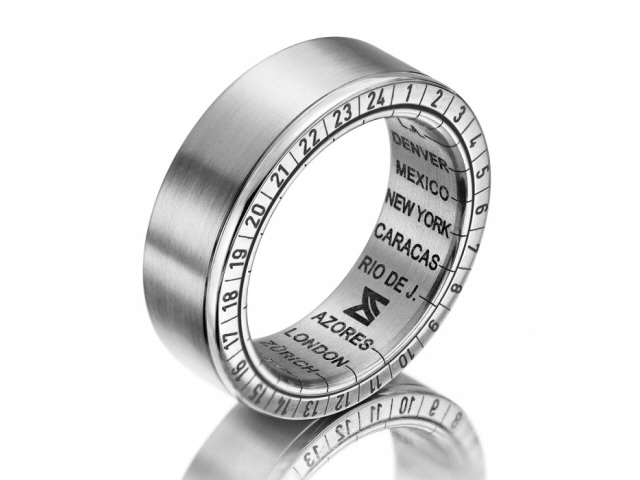 Ring Girello World Timer Herrenring Men´s Collection