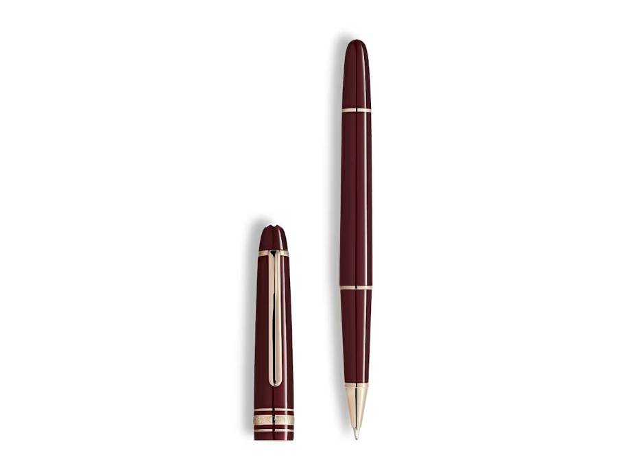 Meisterstück Burgundy Red Classique Rollerball rotes Edelharz vergoldet