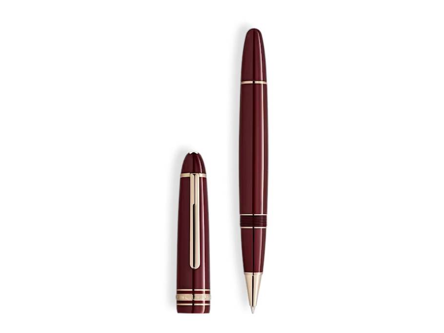 Meisterstück Burgundy Red LeGrand Rollerball rotes Edelharz vergoldet