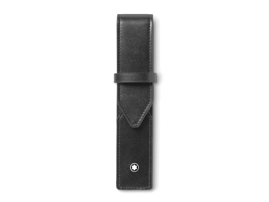 Meisterstück Stiftetui Leder Schwarz für 1 Schreibgerät
