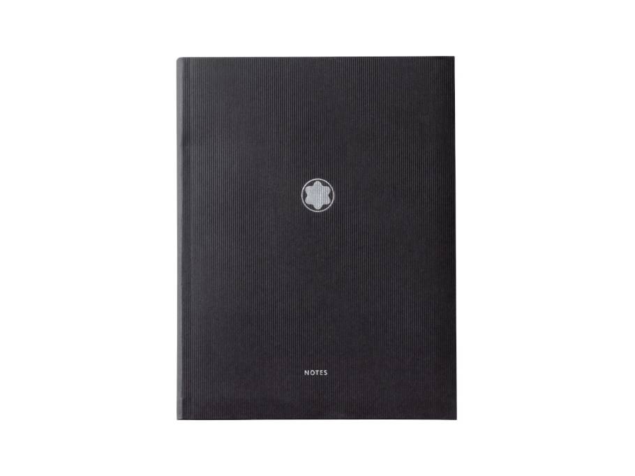 Meisterstück Leder Notizbuch #148 schwarzes Softcover liniert