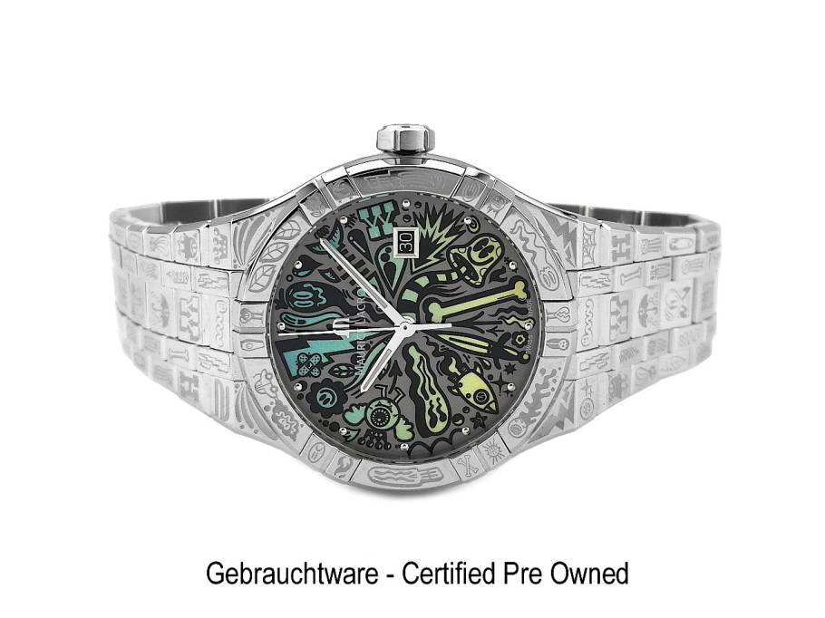 Aikon Automatik Wotto Limited Edition AI6008-SS009-090-1 Full Set mit Garantie Occasion Neu