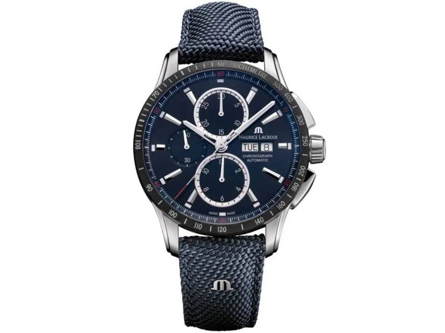  Pontos S Chronograph 43mm blau Nylonband