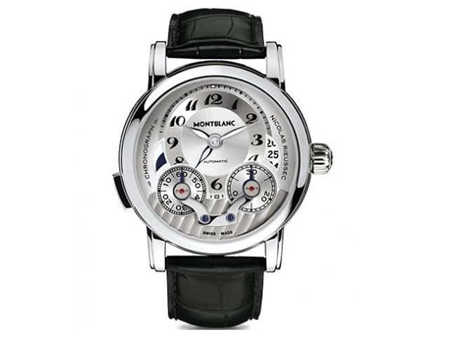 Nicolas Rieussec Monopusher Automatik Chronograph silber