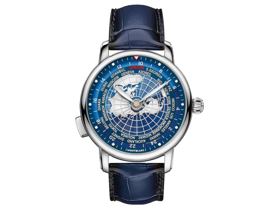  Star Legacy Orbis Terrarum Automatik Edelstahl blau