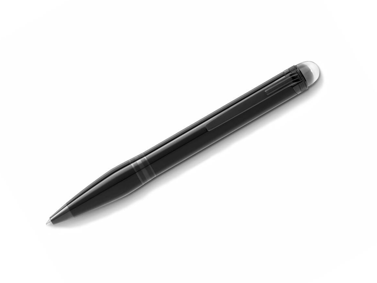 筆記具 MONTBLANC STARWALKER BLACK FINELINER Montblanc StarWalker Midnight Black Resin Fineliner
