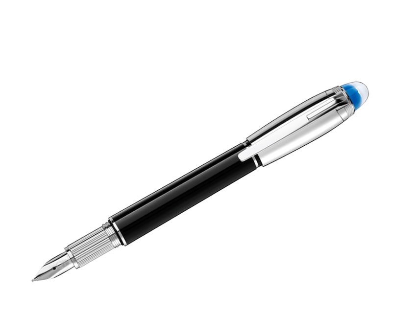 StarWalker Doué Füllfederhalter Edelharz platiniert