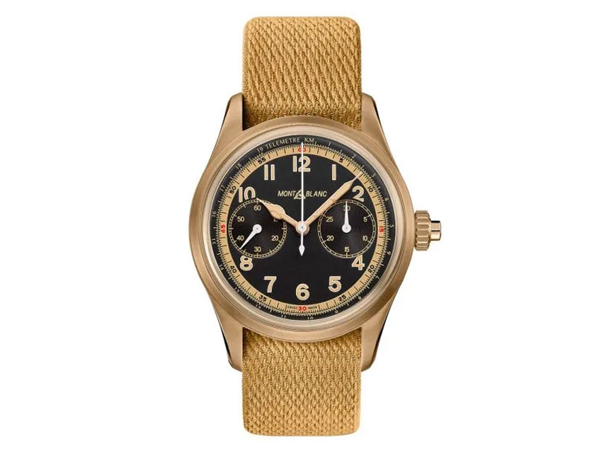 1858 Automatic Chronograph Monopusher Limited Edition 1858 Bronze